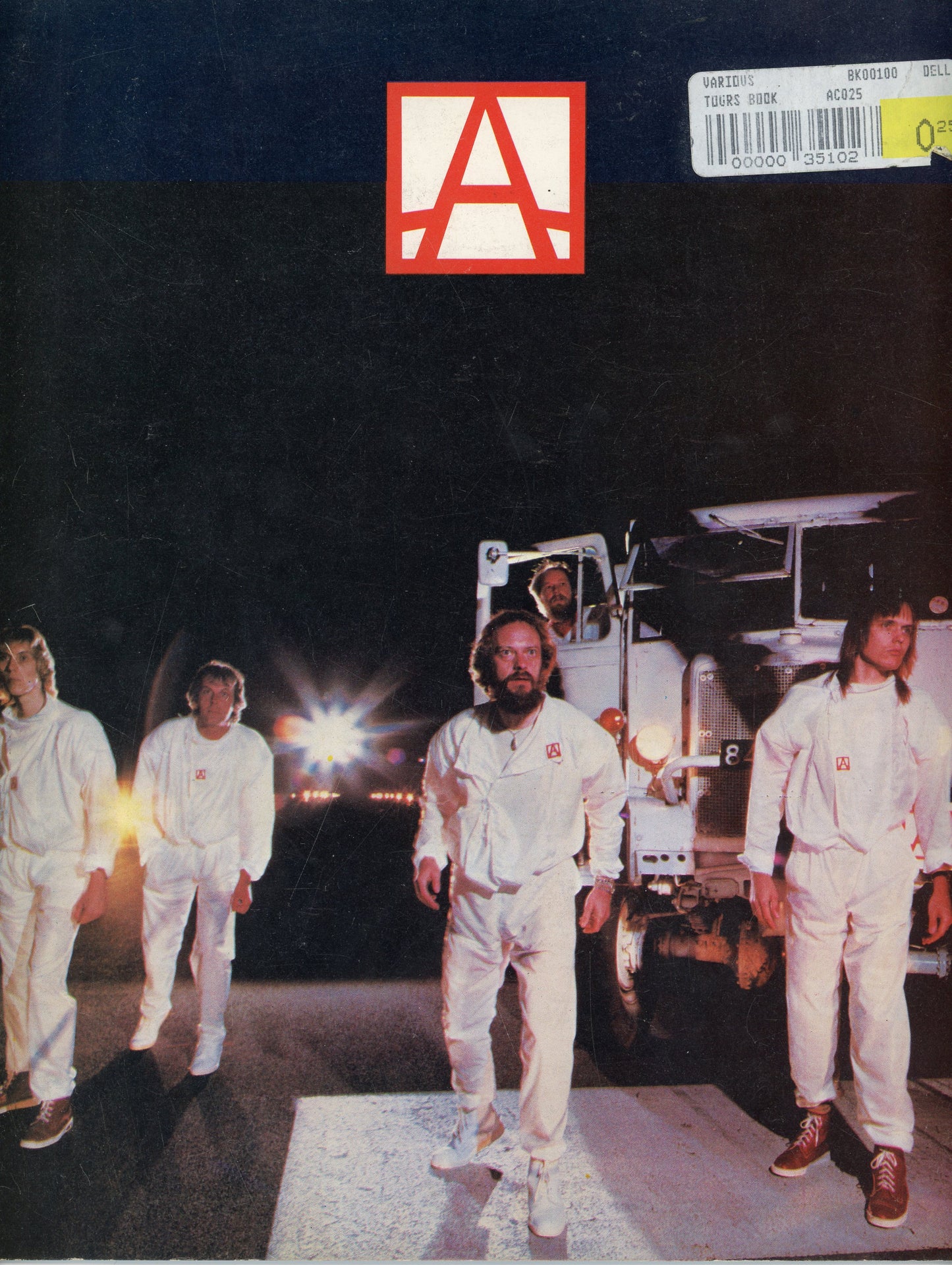 1980 Jethro Tull in Concert Tour Official Vintage Program