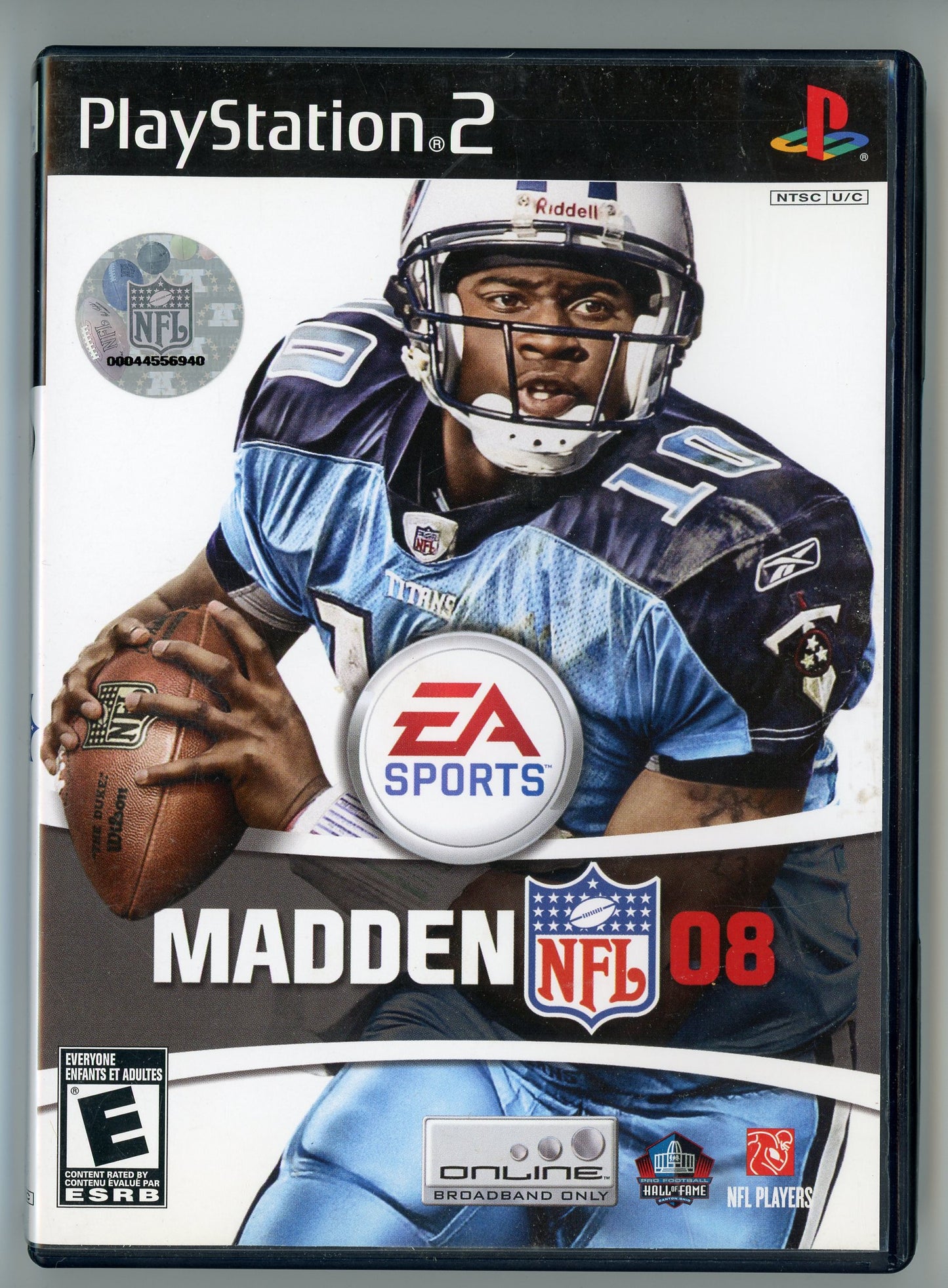 EA Sports Madden NFL '08 Playstation 2 Video Game Disc In Box