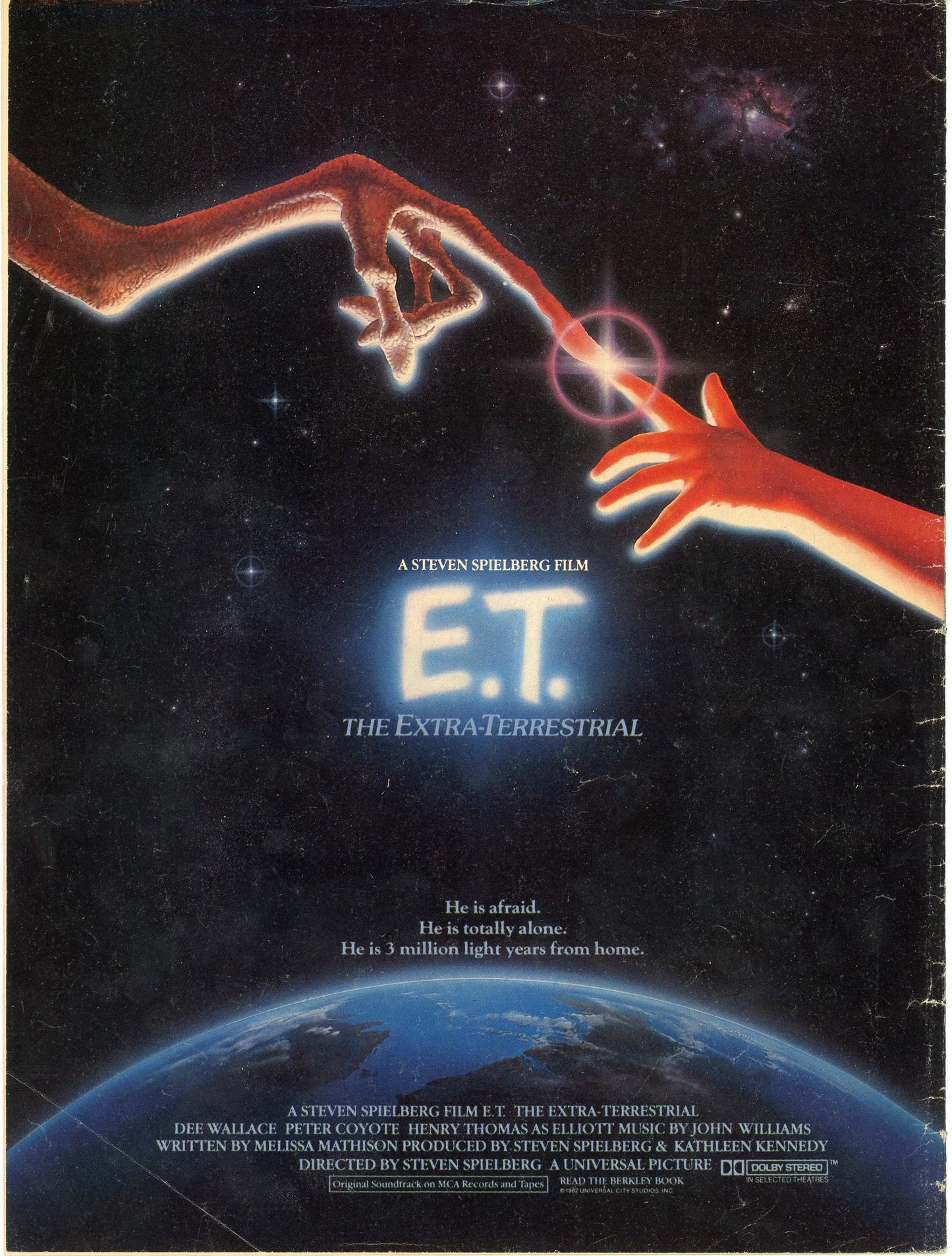 E.T. The Extra Terrestrial Marquee Special Edition Movie Magazine