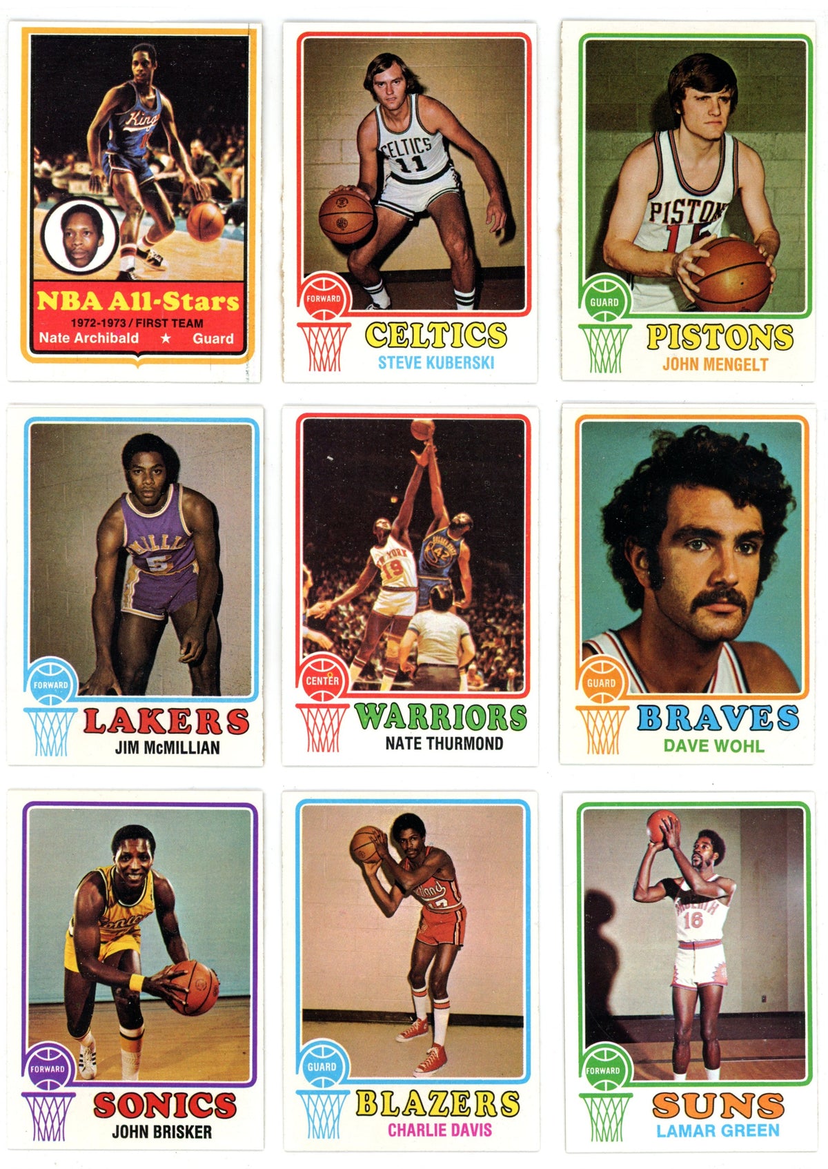 1973/74 Topps NBA Basketball Card Complete Set (264 Cards) EX/NMT Looks Pack Fresh