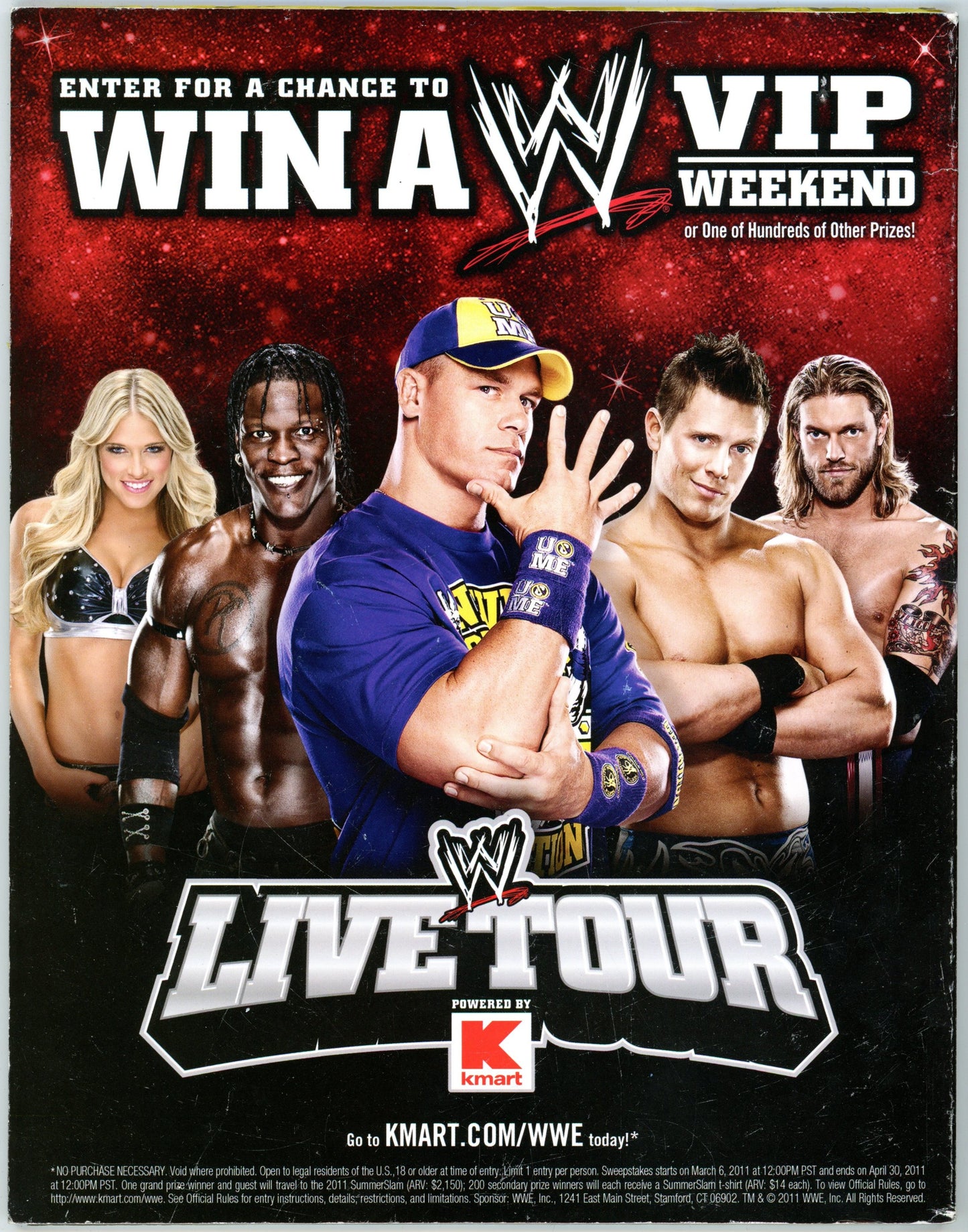 WWE Wrestling Magazine (April/May 2011) Double Issue The Rock Cover