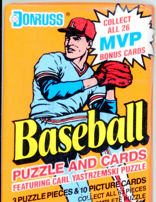 1990 Donruss Baseball Trading Card Pack