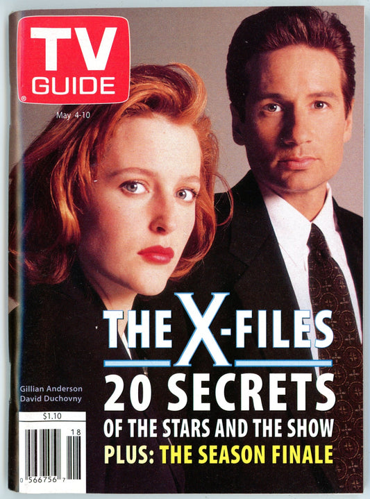 TV Guide Canada Vintage Magazine (May 4-10 1996) Newsstand X-Files Cover