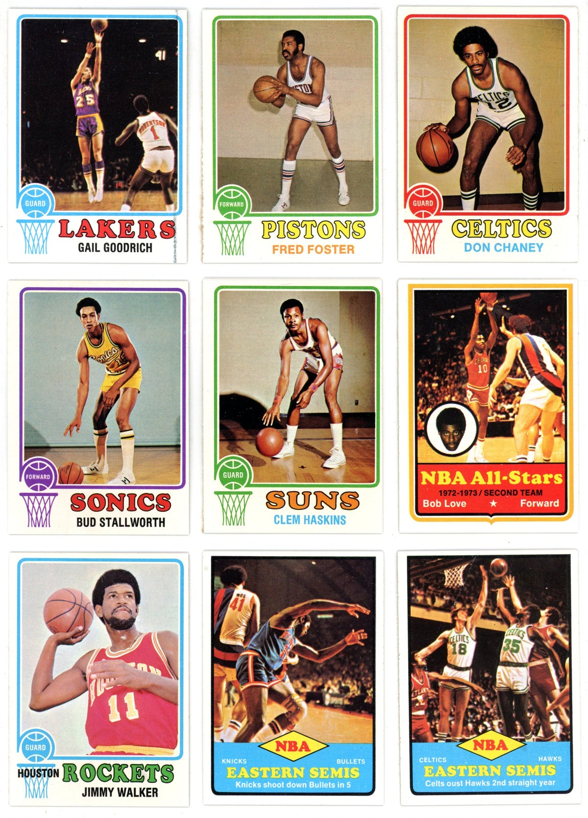 1973/74 Topps NBA Basketball Card Complete Set (264 Cards) EX/NMT Looks Pack Fresh