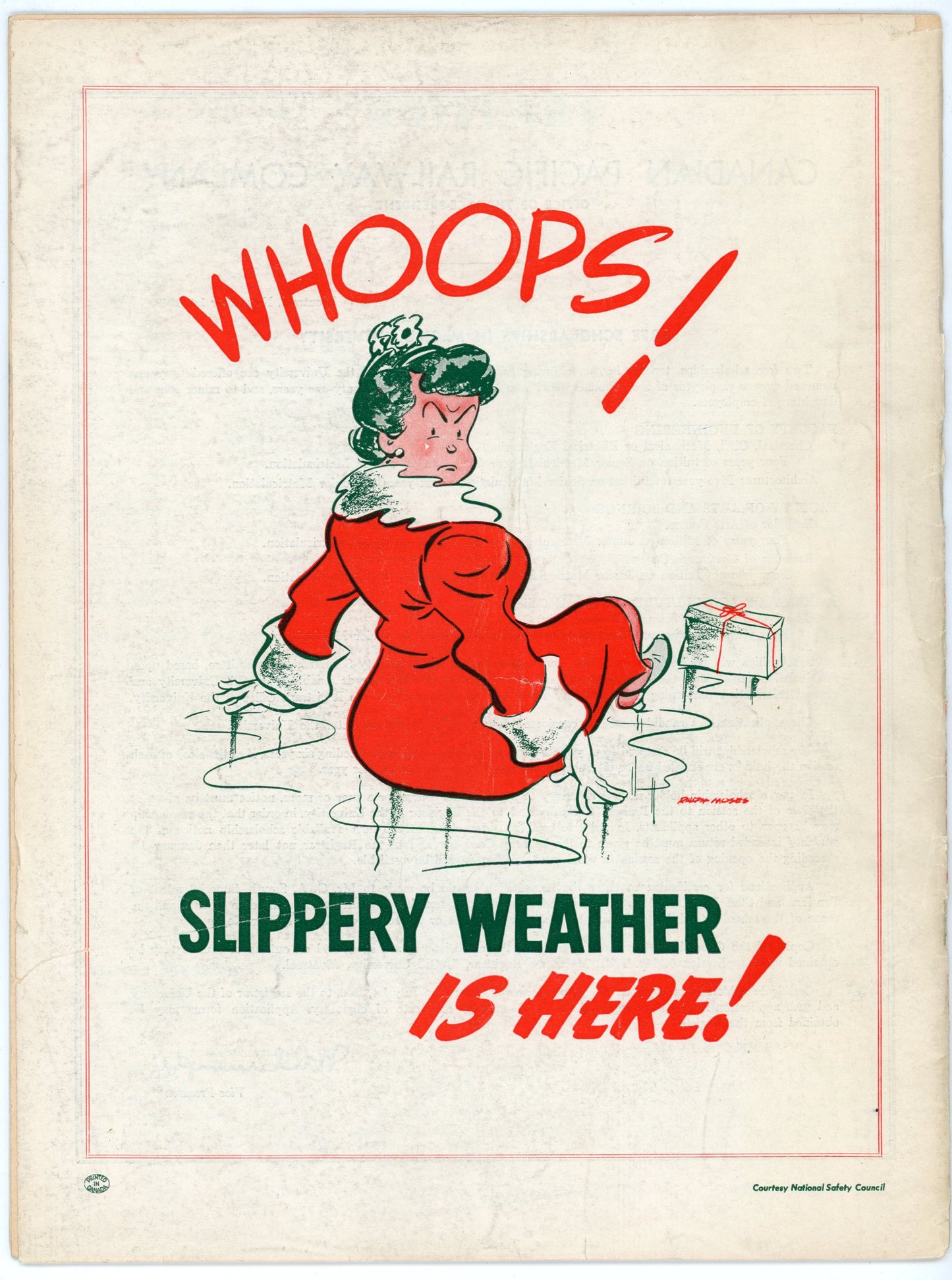 Canadian Pacific Railway Spanner No. 160 (Christmas 1949) Vintage Magazine