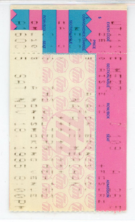 Natalie Merchant Vintage Concert Stub 1995