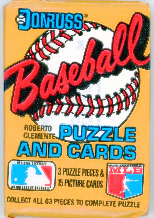 1987 Donruss Baseball Trading Card Pack