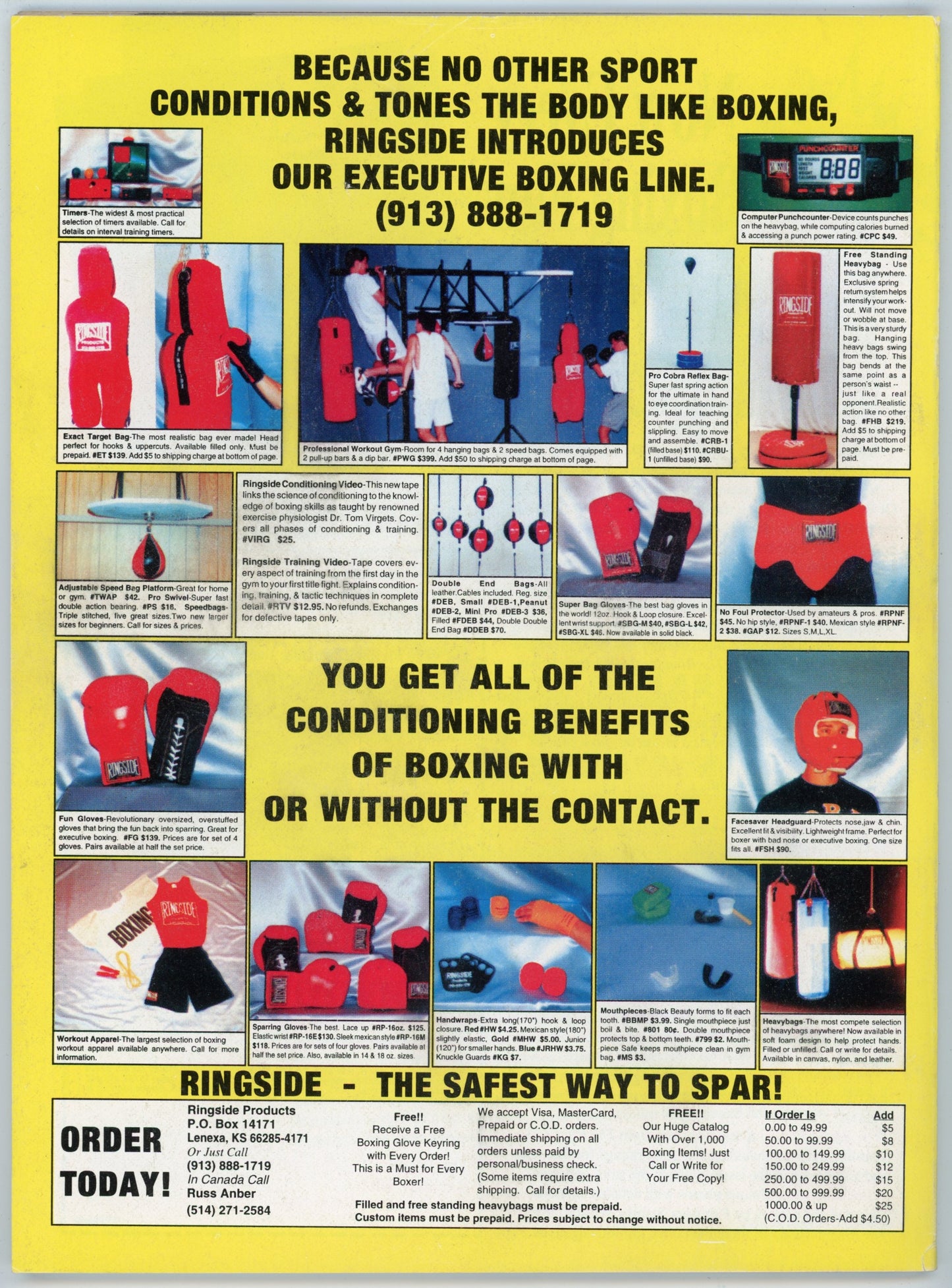 The Ring Vintage Boxing Magazine (July 1994) Oscar De La Hoya Cover