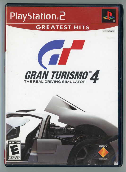 2004 Sony Gran Turismo 4 Playstation 2 Video Game Disc In Box