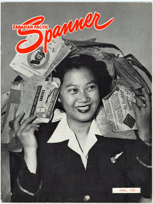 Canadian Pacific Railway Spanner No. 163 (April 1950) Vintage Magazine