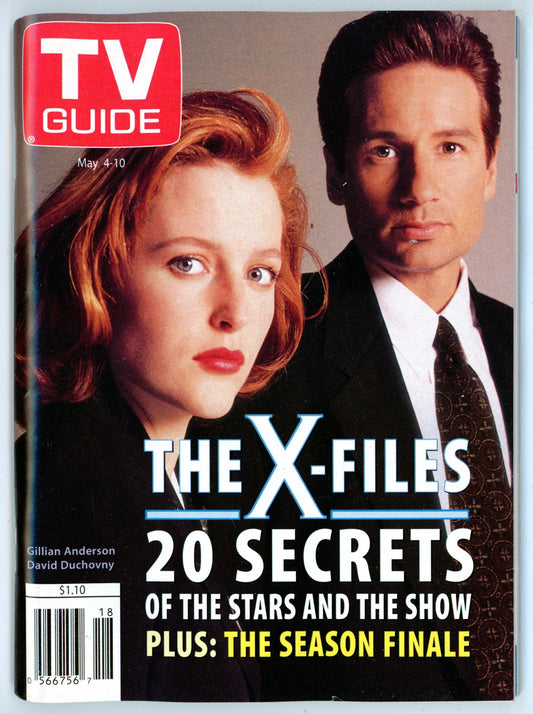 TV Guide Canada Vintage Magazine (May 4-10 1996) Newsstand X-Files