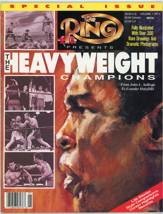 The Ring Presents The Heavyweight Champions Vol. 1 No. 1 Vintage Boxing Magazine Special Issue