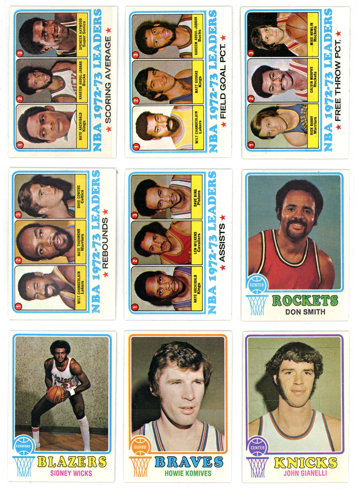 1973/74 Topps NBA Basketball Card Complete Set (264 Cards) EX/NMT Looks Pack Fresh