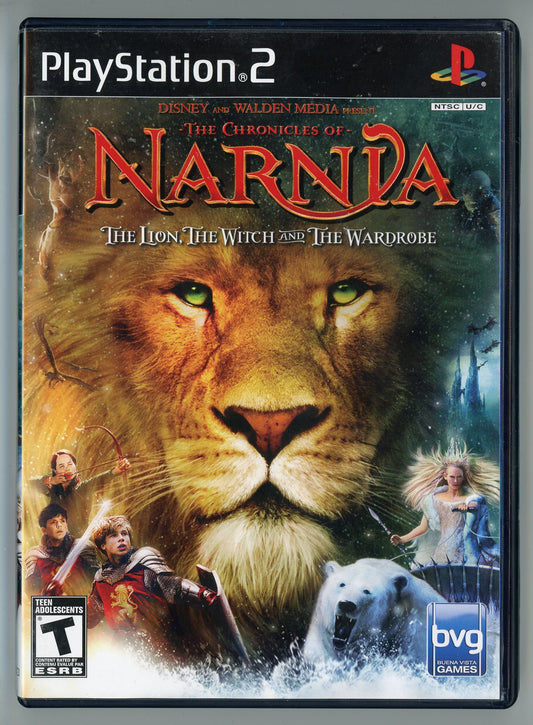 2005 Narnia: The Lion, The Witch, and The Wardrobe Playstation 2 Video Game Disc In Box