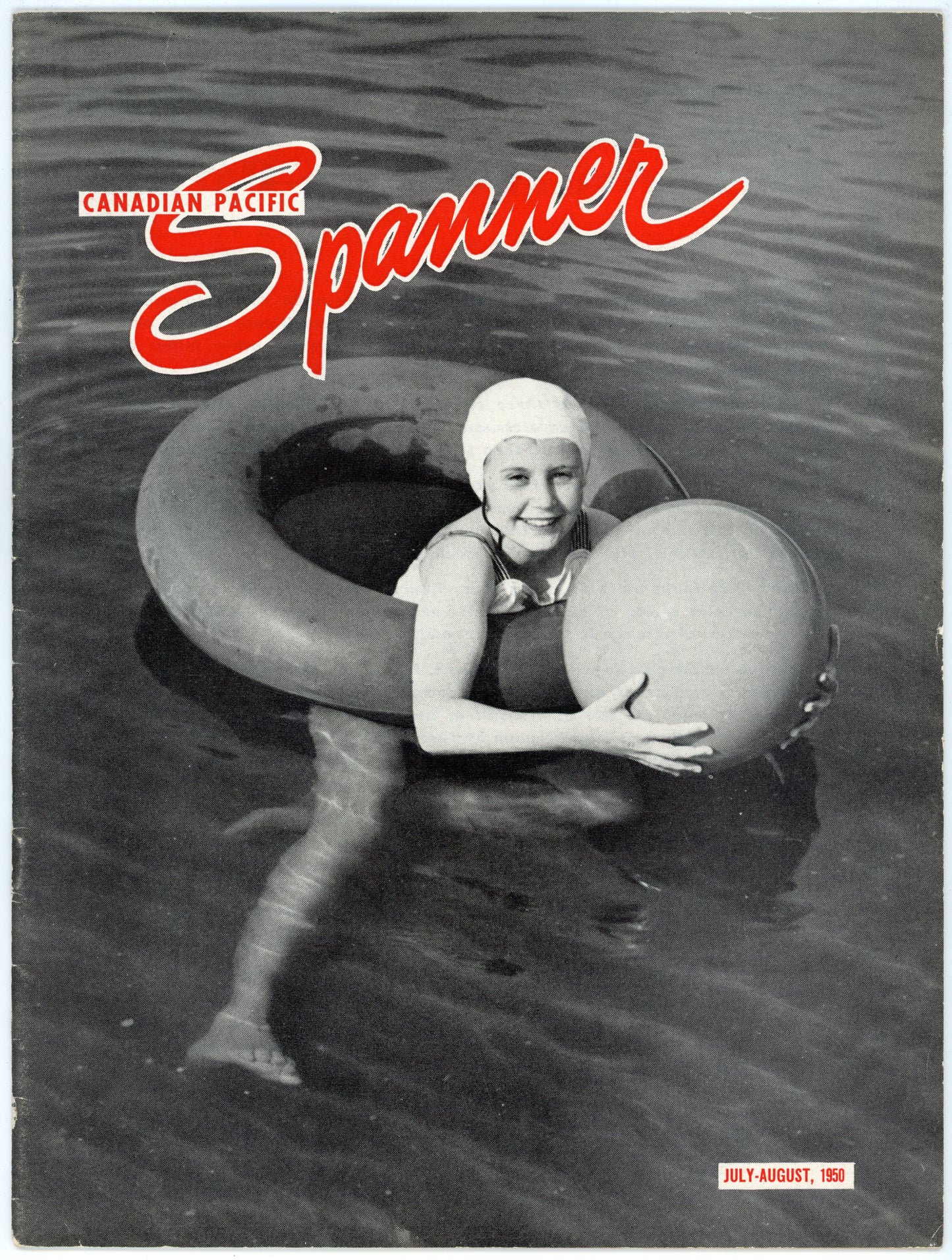 Canadian Pacific Railway Spanner No. 166 (July-August 1950) Vintage Magazine
