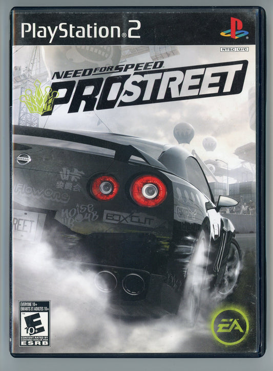 2007 EA Need for Speed: ProStreet Playstation 2 Video Game Disc In Box