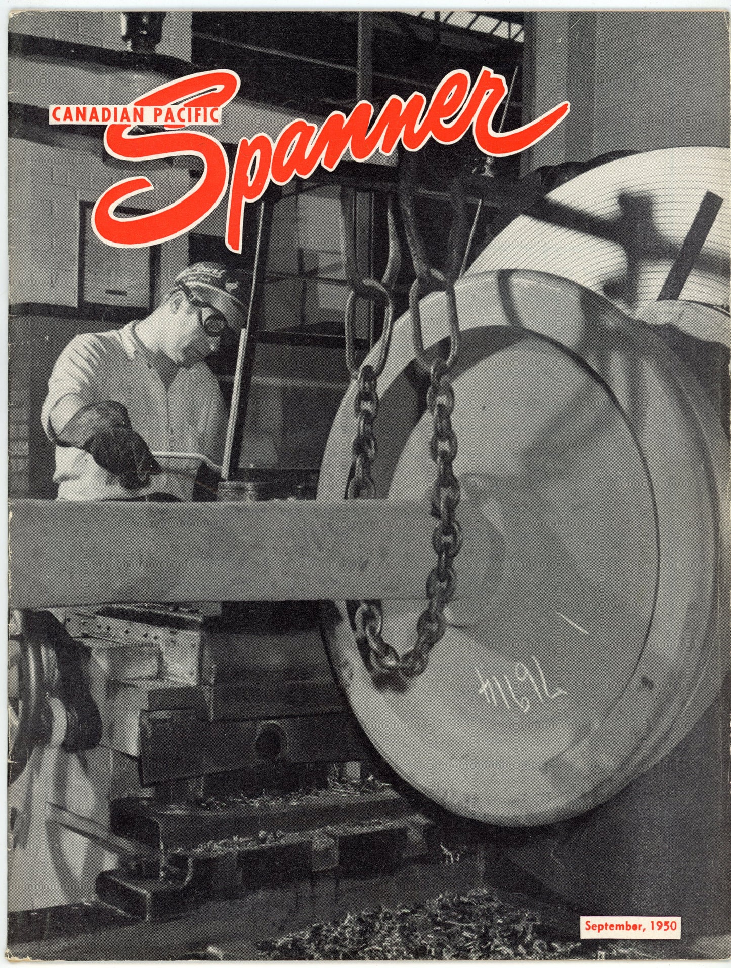 Canadian Pacific Railway Spanner No. 167 (September 1950) Vintage Magazine