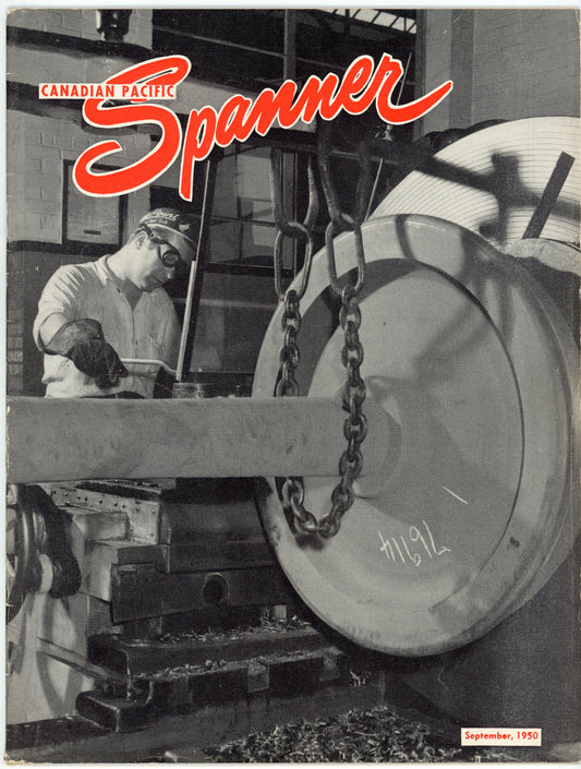 Canadian Pacific Railway Spanner No. 167 (September 1950) Vintage Magazine