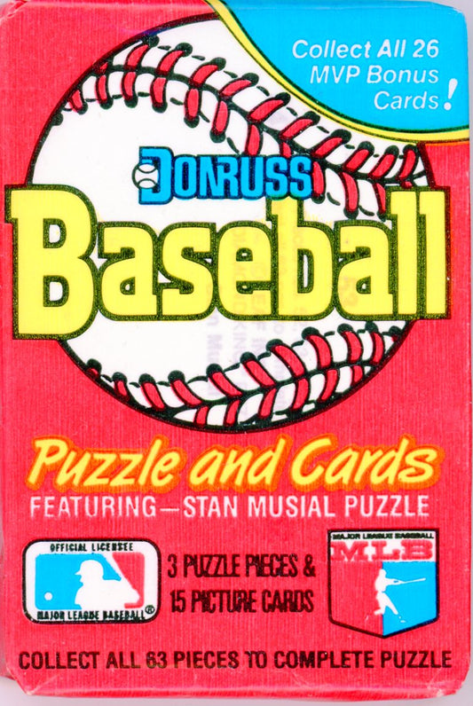 1988 Donruss Baseball Trading Card Pack