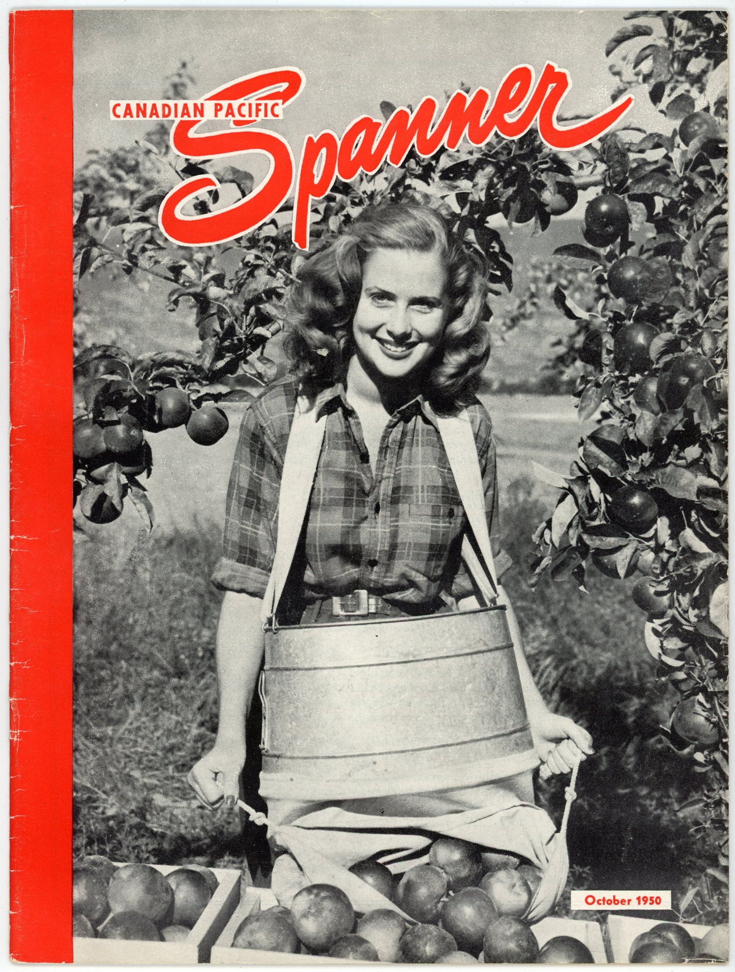 Canadian Pacific Railway Spanner No. 168 (October 1950) Vintage Magazine