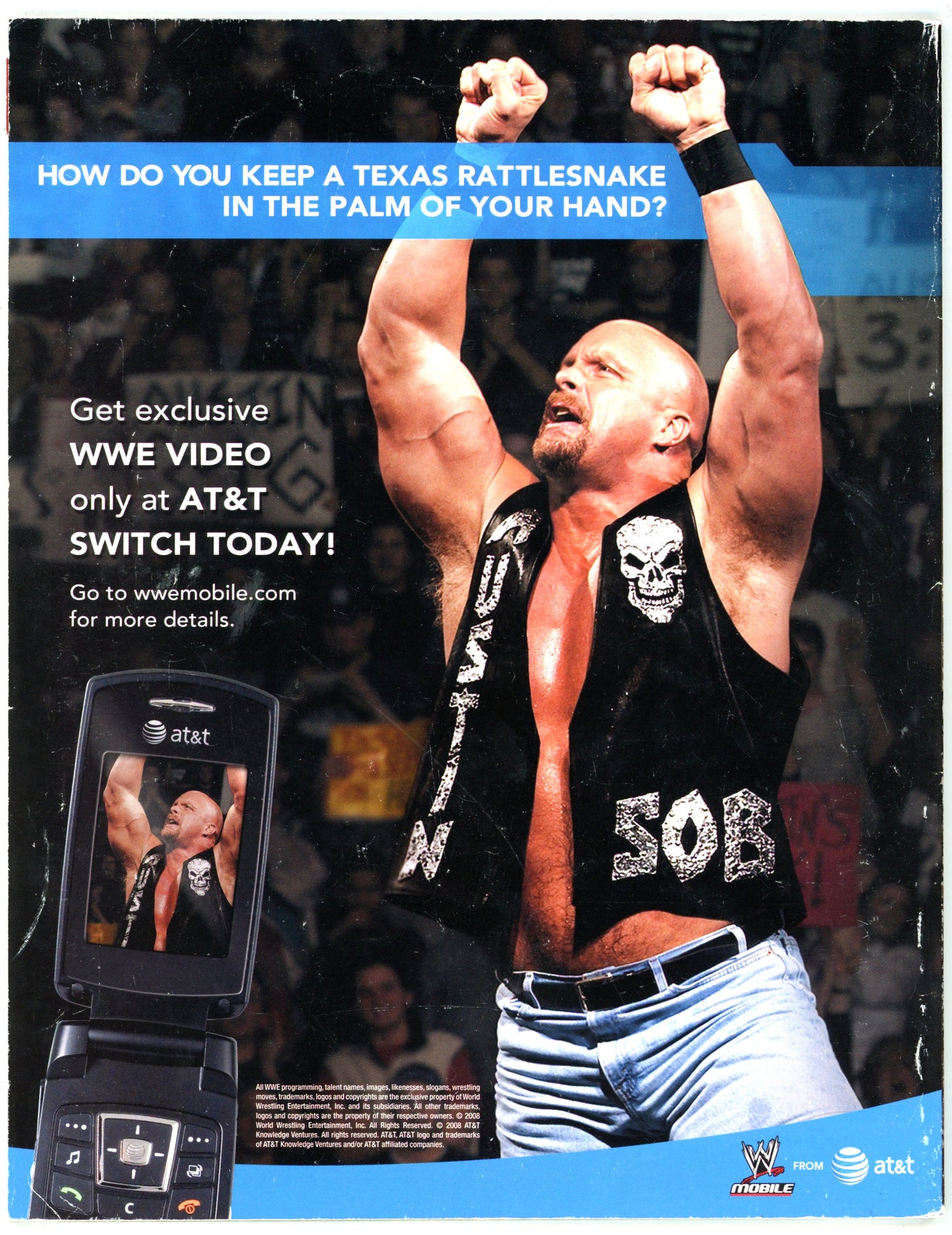 WWE Wrestling Magazine (September 2008) The Undertaker Cover