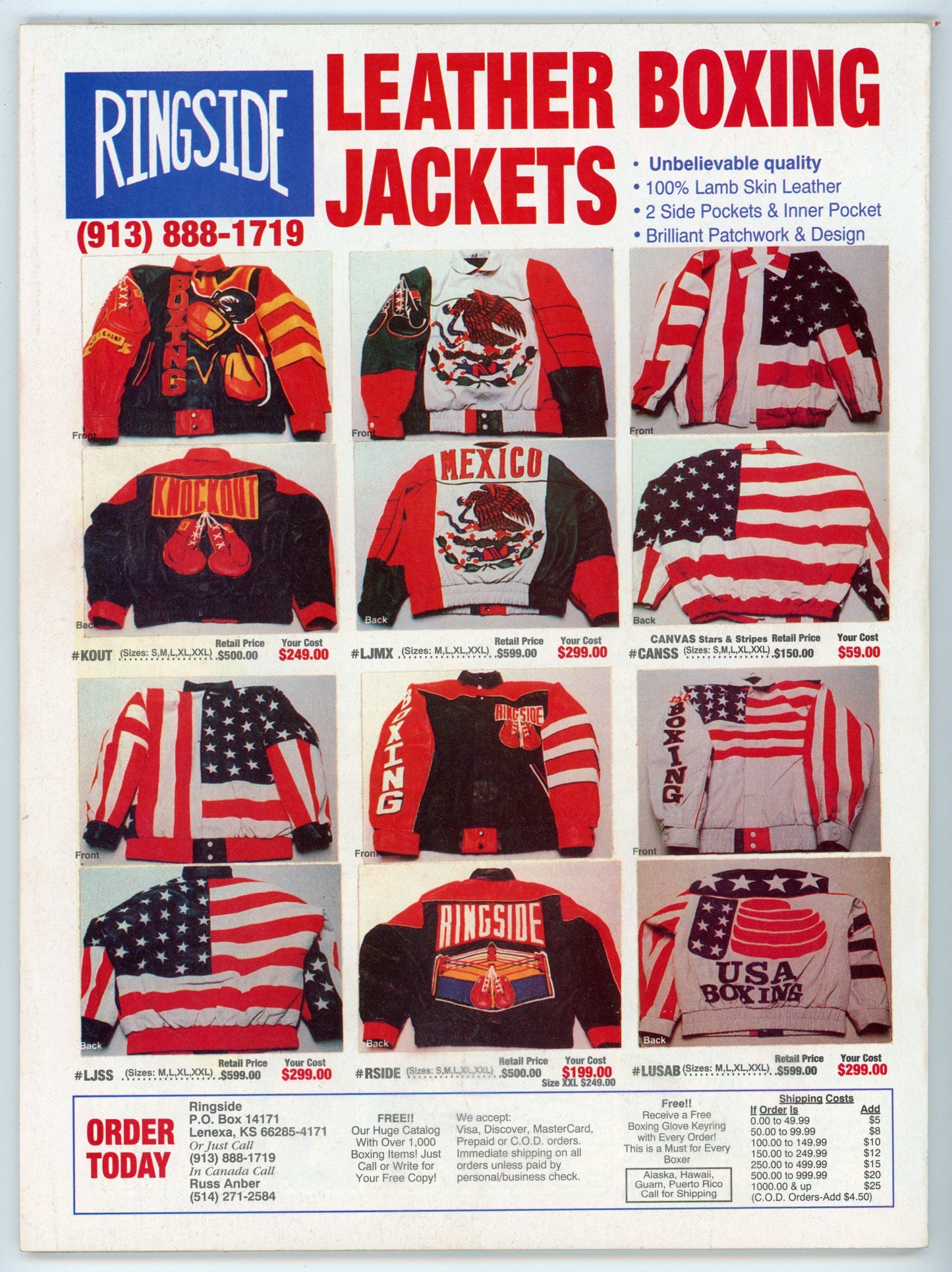 The Ring Vintage Boxing Magazine (May 1995) Exclusive Annual Report