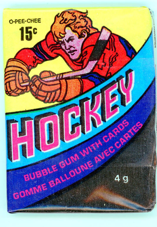 1978/79 OPC O-Pee-Chee Hockey (1) Wax Pack, Mike Bossy Rookie Year