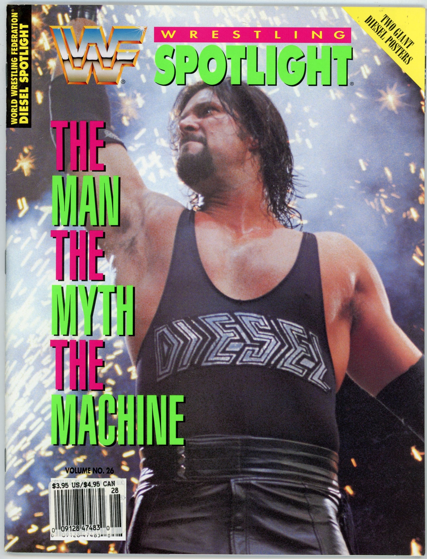 WWF WWE Wrestling Spotlight Vol. 26 Diesel Wrestling Magazine (1994)