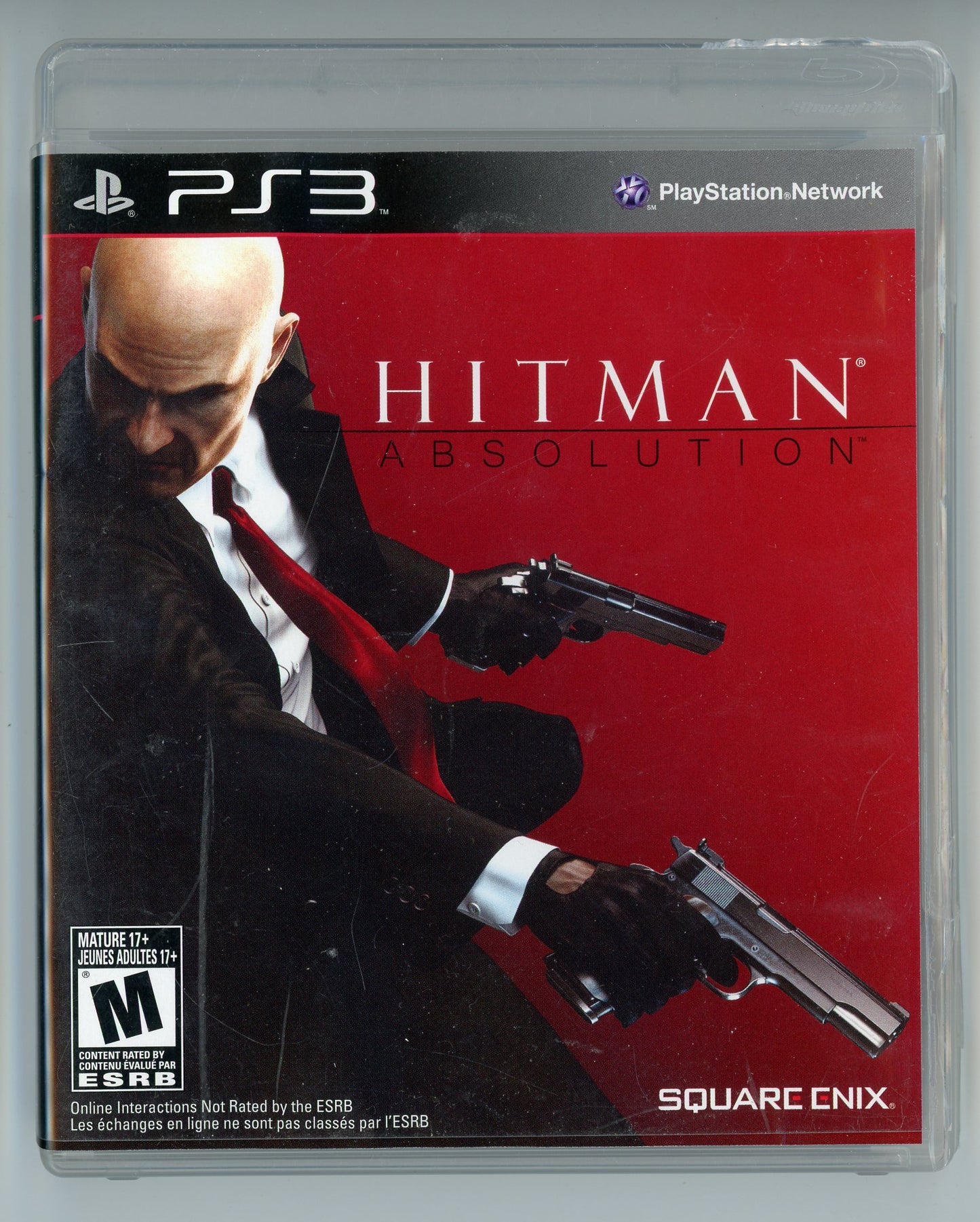 2012 Hitman: Absolution Playstation 3 Video Game Disc In Box