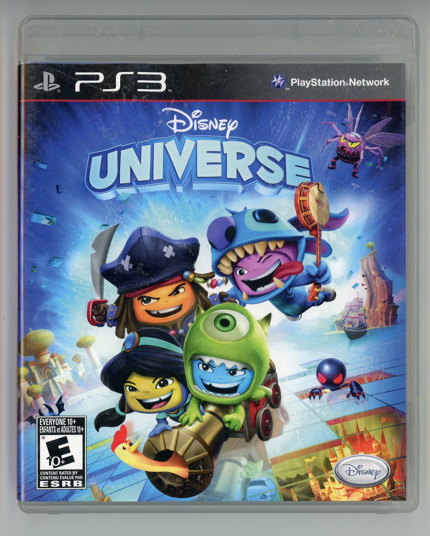 2011 Disney Universe Playstation 3 Video Game Disc In Box