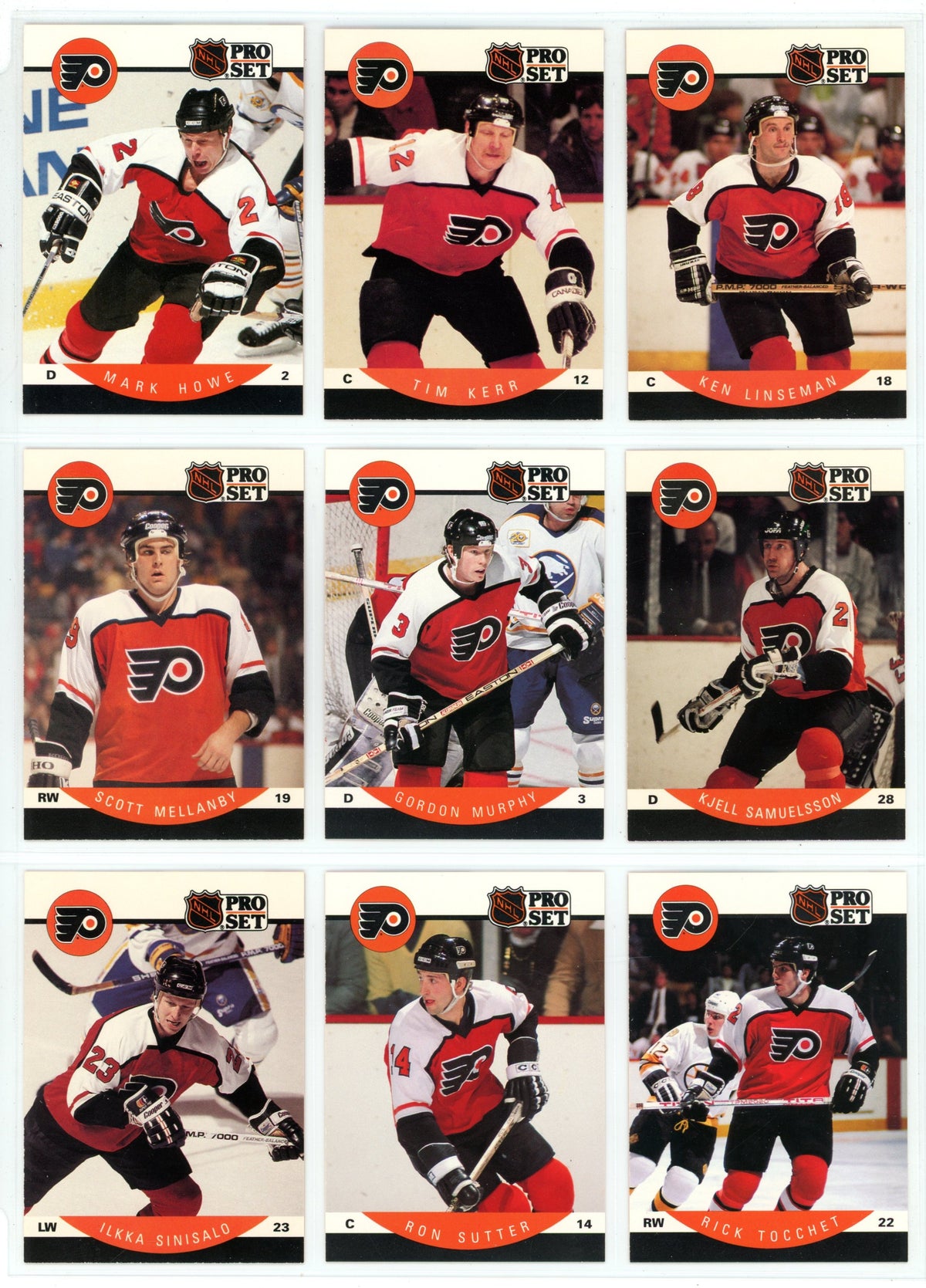 1990/91 NHL Pro Set Hockey Card Complete Set (705 Cards)