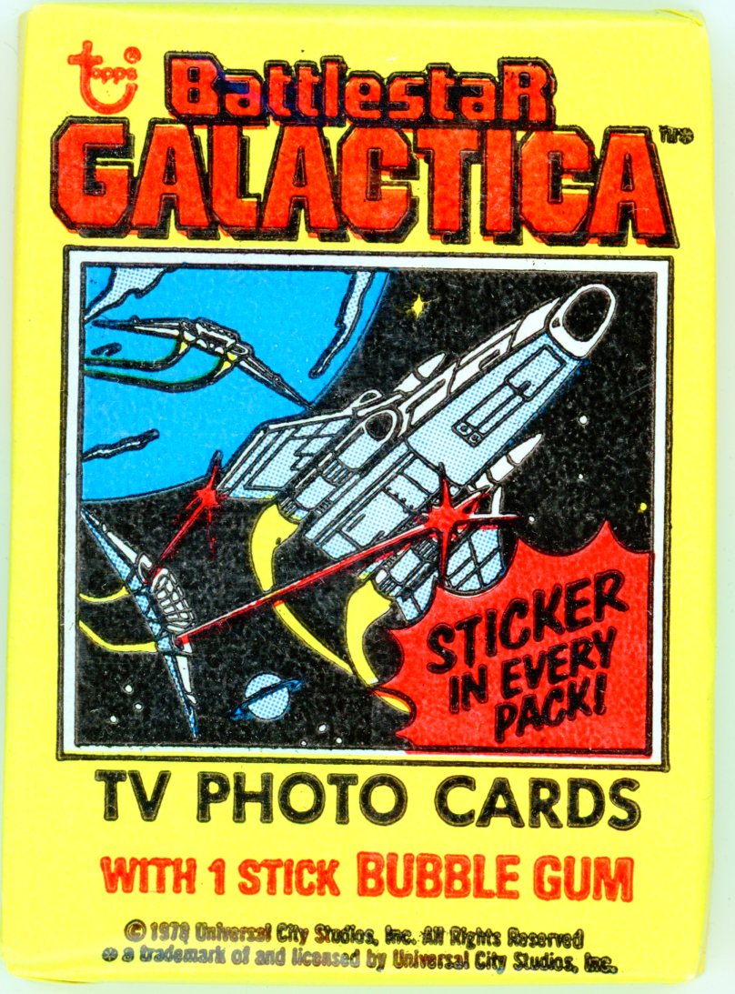 1978 Battlestar Galactica Trading Cards