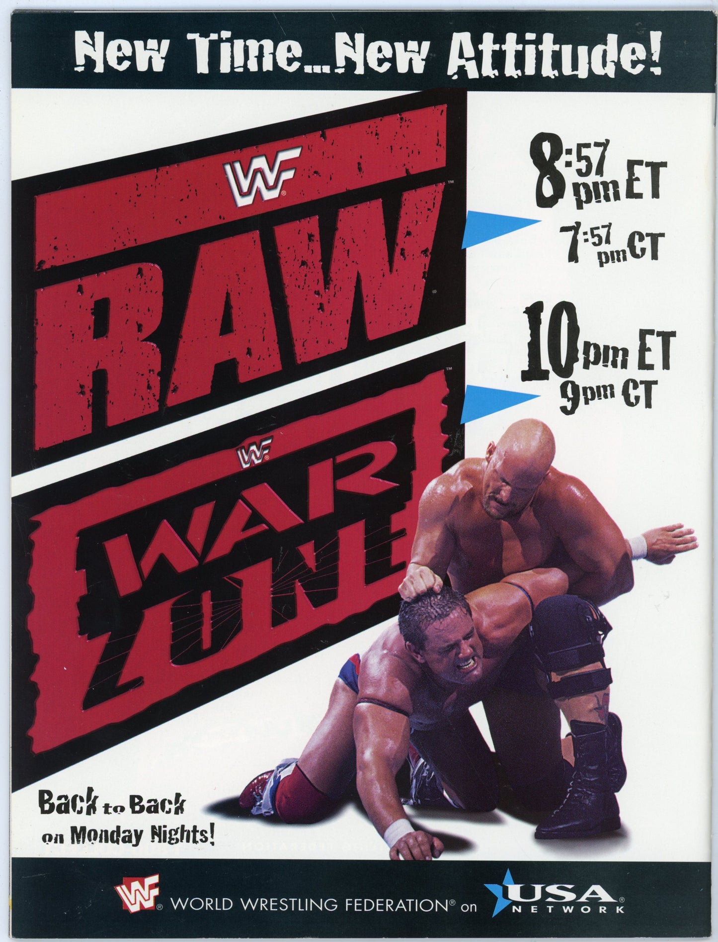 WWF WWE Vintage Wrestling Magazine (January 1998) D-Generation X Cover