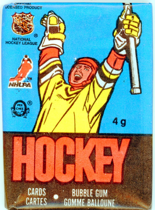 1988/89 OPC O-Pee-Chee Hockey (1) Wax Pack Possible Brett Hull Rookie Card