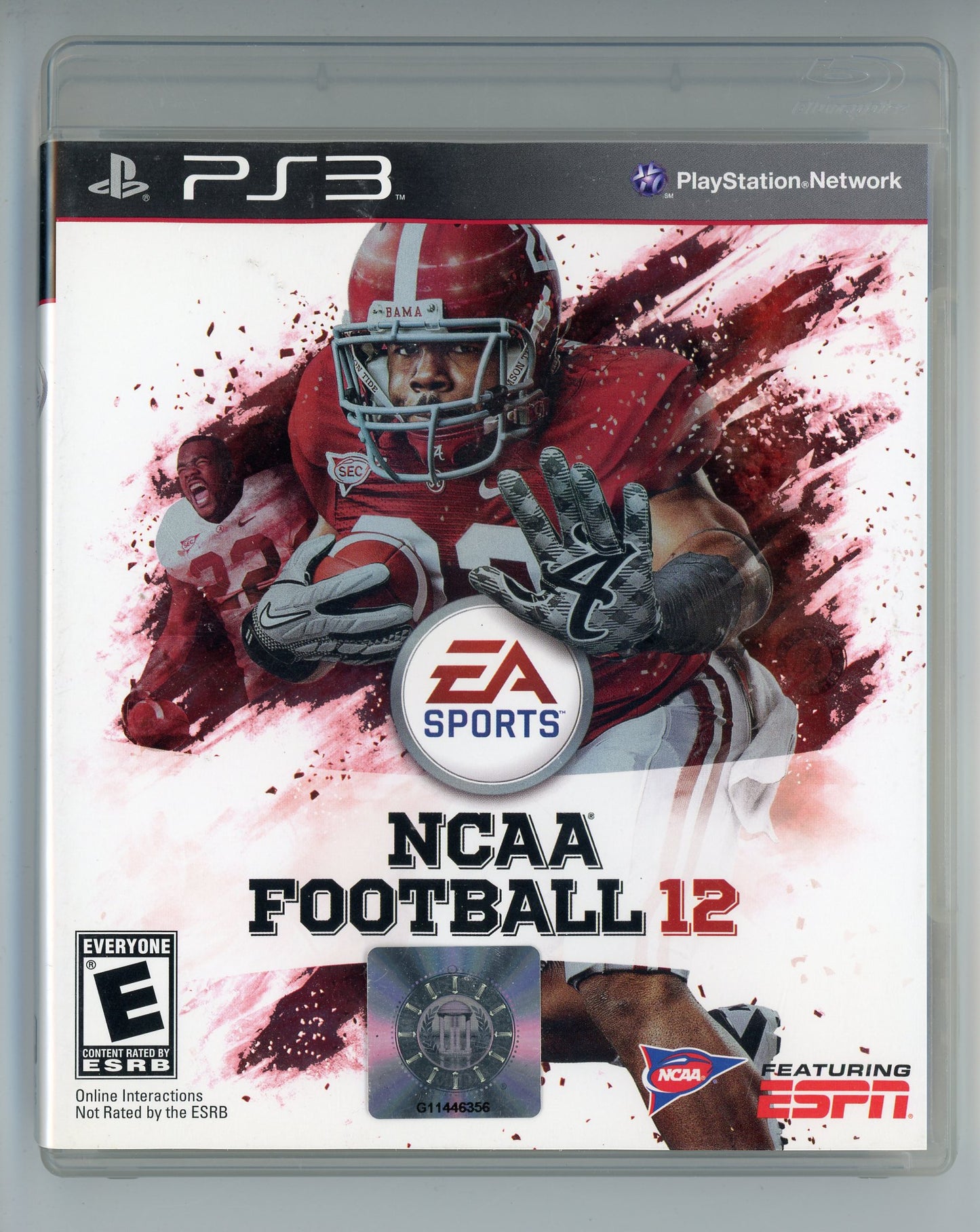 EA Sports NCAA Football '12 Playstation 3 Video Game Disc In Box