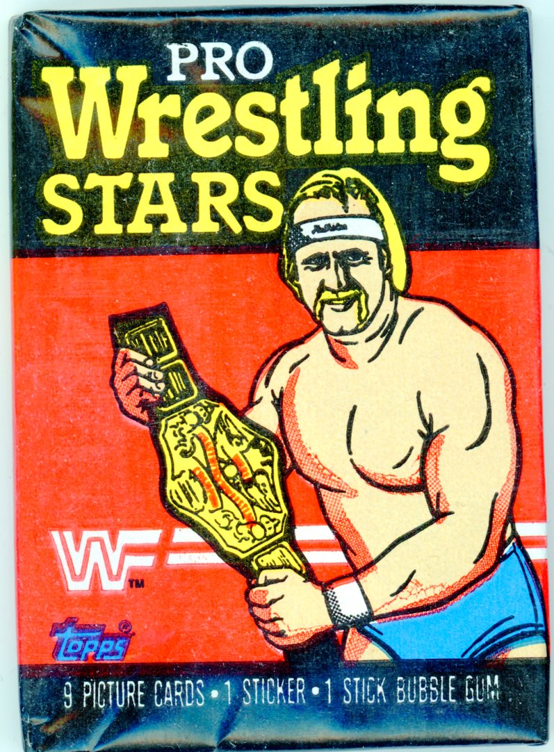 1985 Topps WWF Wrestling (1) Wax Pack Possible Hulk Hogan Rookie Card