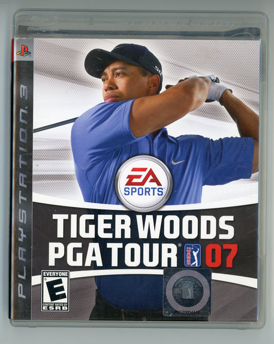 EA Tiger Woods PGA Tour '07 Playstation 3 Video Game Disc In Box