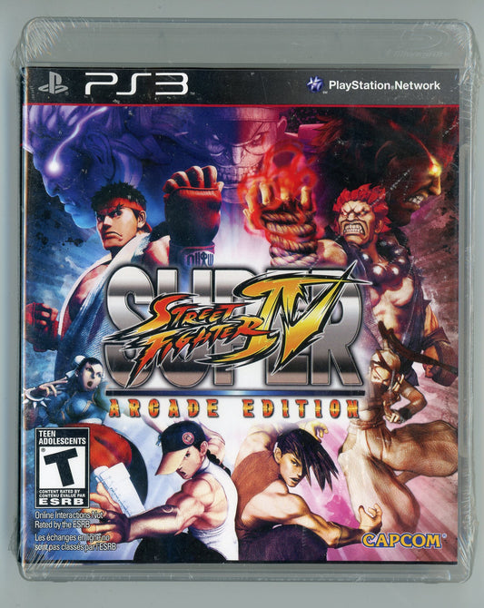 2010 Street Fighter IV: Arcade Edition Playstation 3 Video Game Disc Sealed In Box