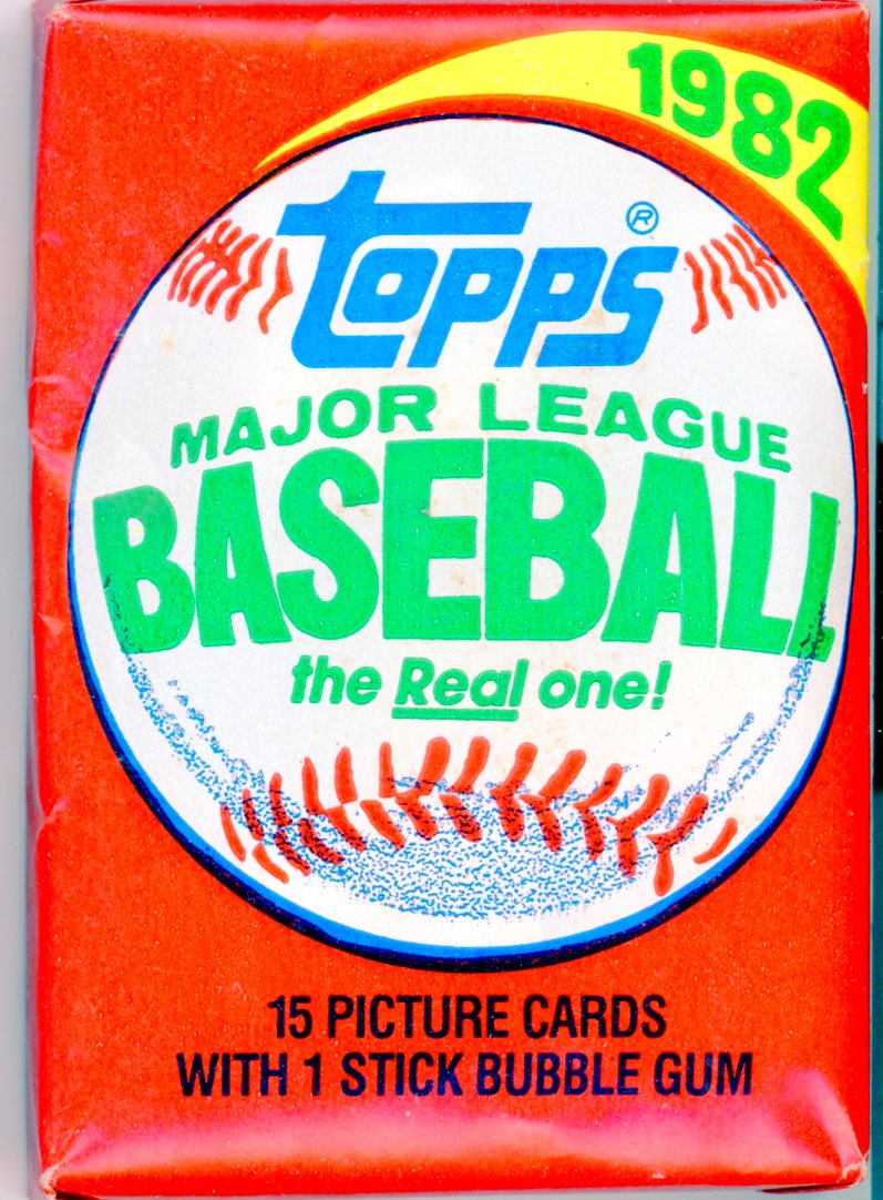 1982 Topps Baseball (1) Wax Pack Possible Cal Ripken Rookie Card