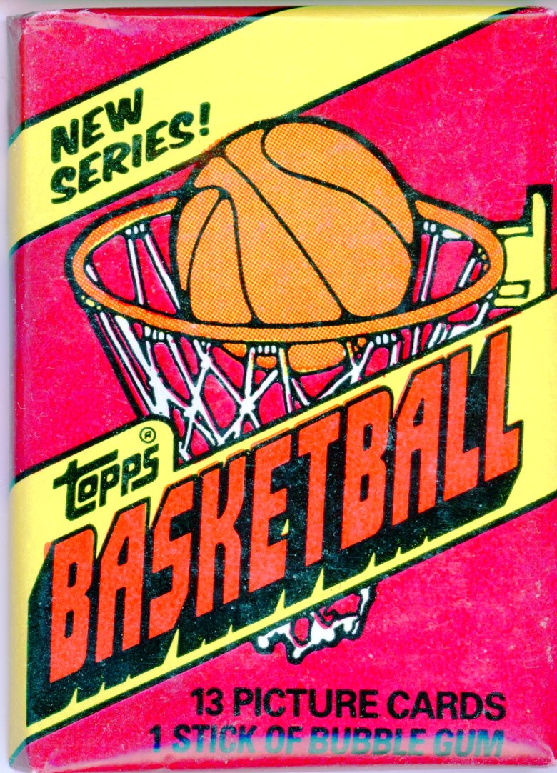 1981/82 Topps Basketball (1) Wax Pack, Possible Magic Johnson