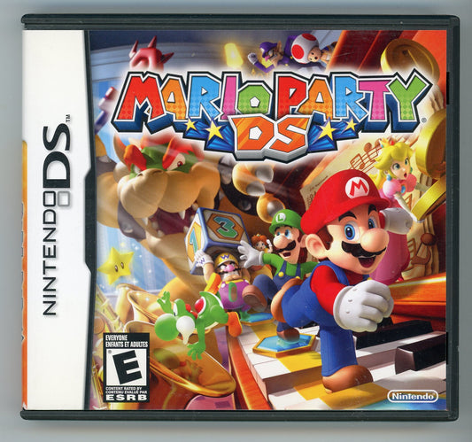 2007 Nintendo Mario Party DS Video Game Cartridge In Box