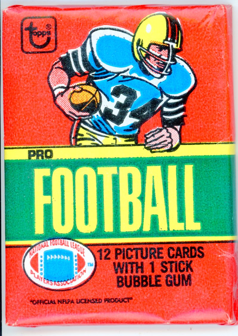 1980 Topps Football (1) Wax Pack