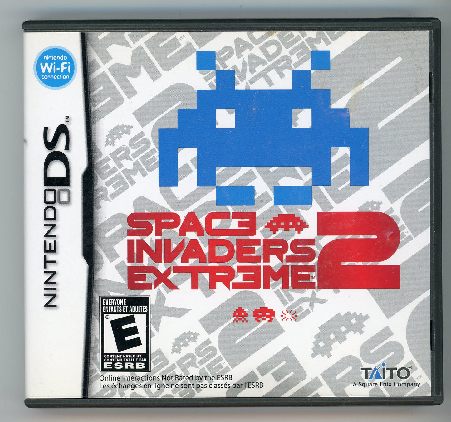 2009 Space Invaders Extreme 2 DS Video Game Cartridge In Box