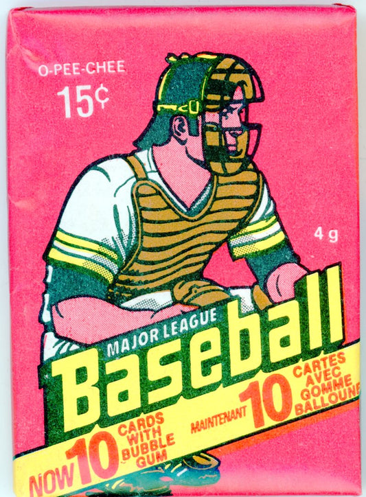 1978 OPC O-Pee-Chee Baseball (1) Wax Pack Many HOFers