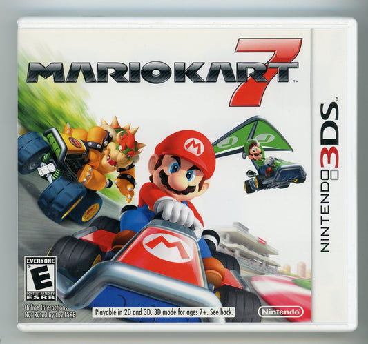 2011 Nintendo Mario Kart 7 3DS Video Game Cartridge In Box