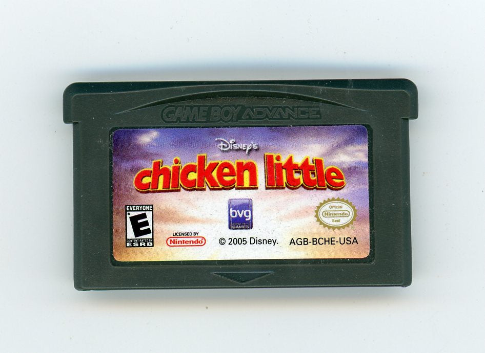 2005 Buena Vista Disney's Chicken Little Gameboy Advance Video Game Cartridge In Box