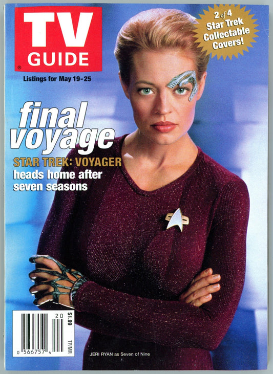 TV Guide Canada Vintage Magazine (May 19-25 2001) Newsstand Jeri Ryan Cover