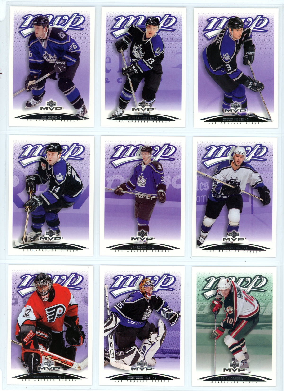 2003/04 Upper Deck MVP Hockey Card Complete Set (440 Cards) *No Redemption Rookie Cards*