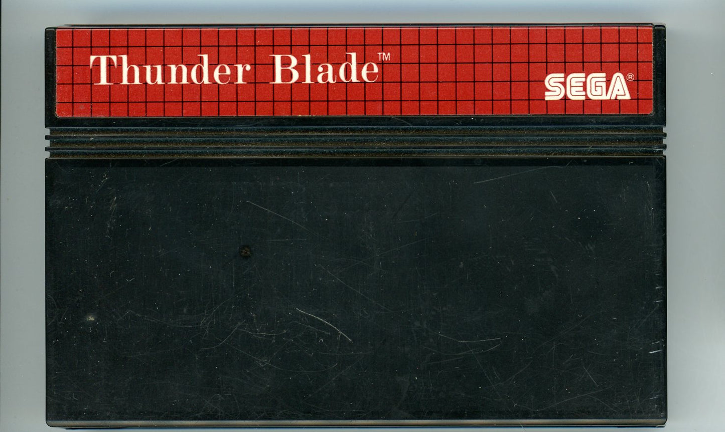 1987 Thunder Blade Arcade Sega Master System Video Game Cartridge In Box