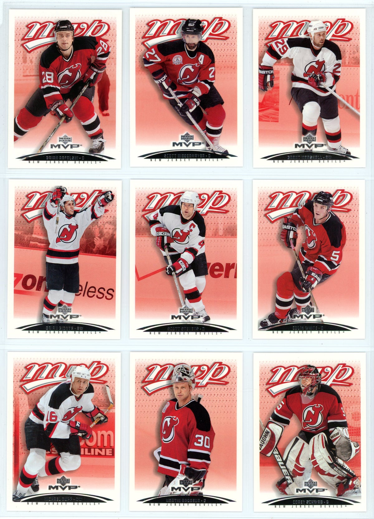 2003/04 Upper Deck MVP Hockey Card Complete Set (440 Cards) *No Redemption Rookie Cards*